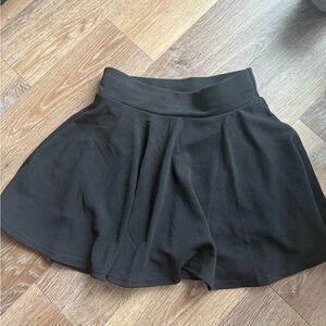 Black Women's Skort